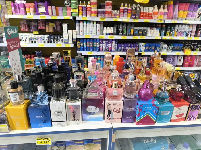 Vitrina de perfumería